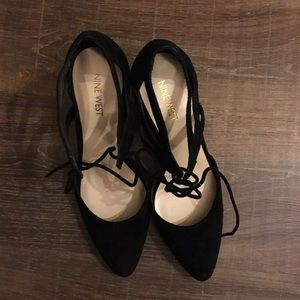 Nine West block heels